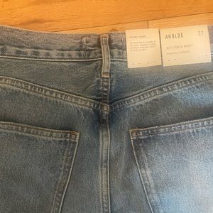 Agolde 90'S PINCH WAIST HIGH RISE STRAIGHT denim jeans